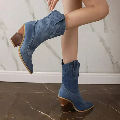 Sofia | Sleek high-heeled boots