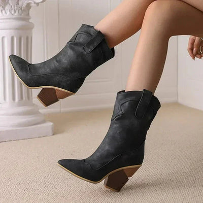 Sofia | Sleek high-heeled boots