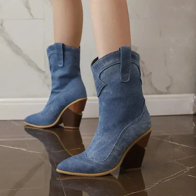 Sofia | Sleek high-heeled boots