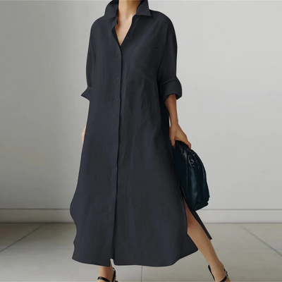 Sofia | Oversized casual shirt dress