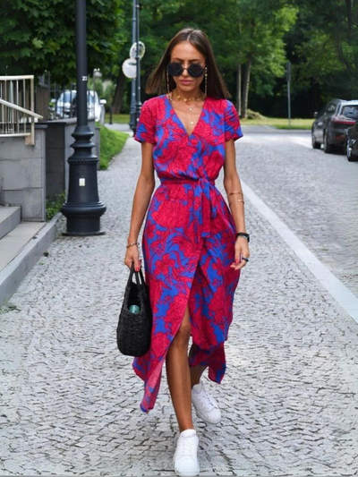 Sofia | Stylish floral summer dress