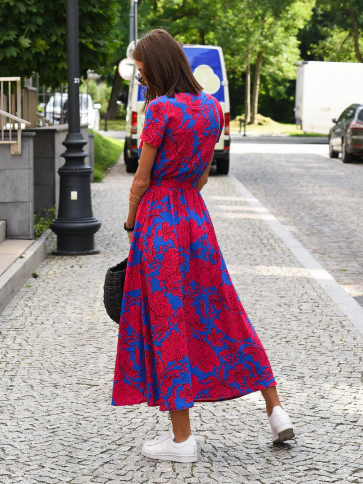 Sofia | Stylish floral summer dress