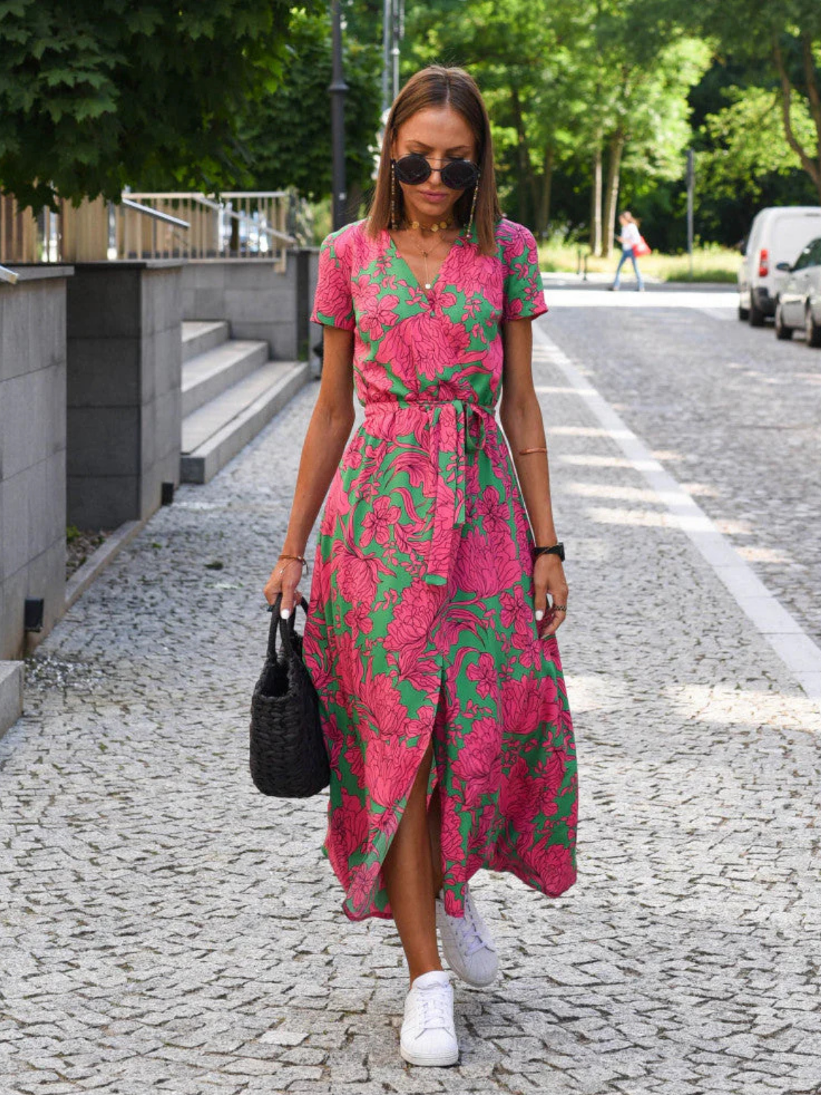 Sofia | Stylish floral summer dress