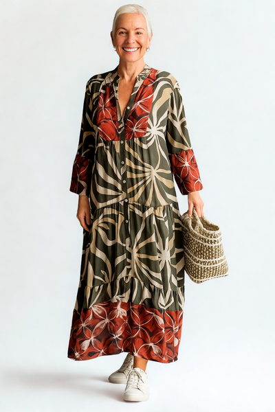 Sofia | Flowing boho dress