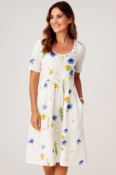 Sofia | Casual trendy floral dress