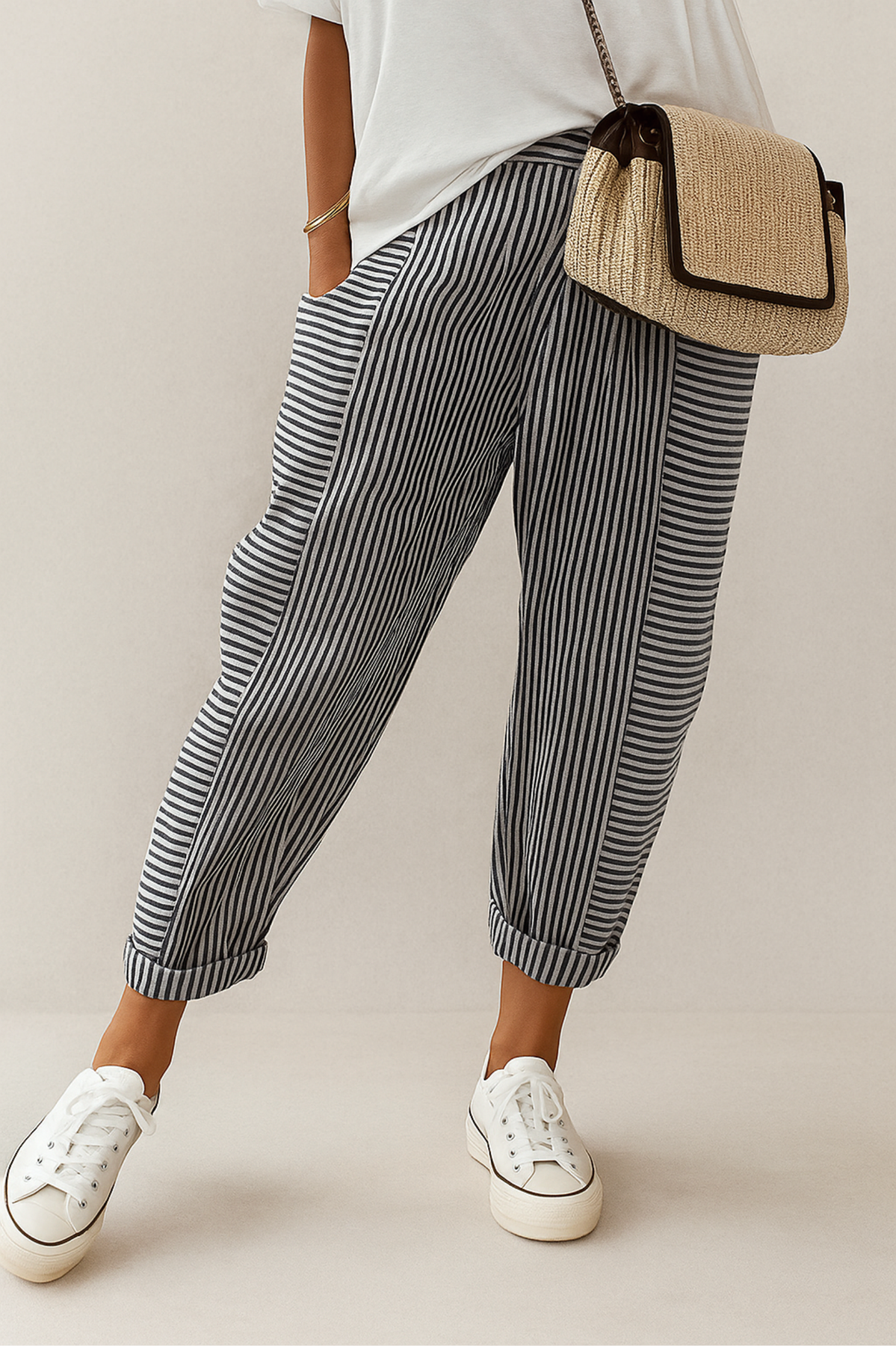 Sofia | Striped trousers