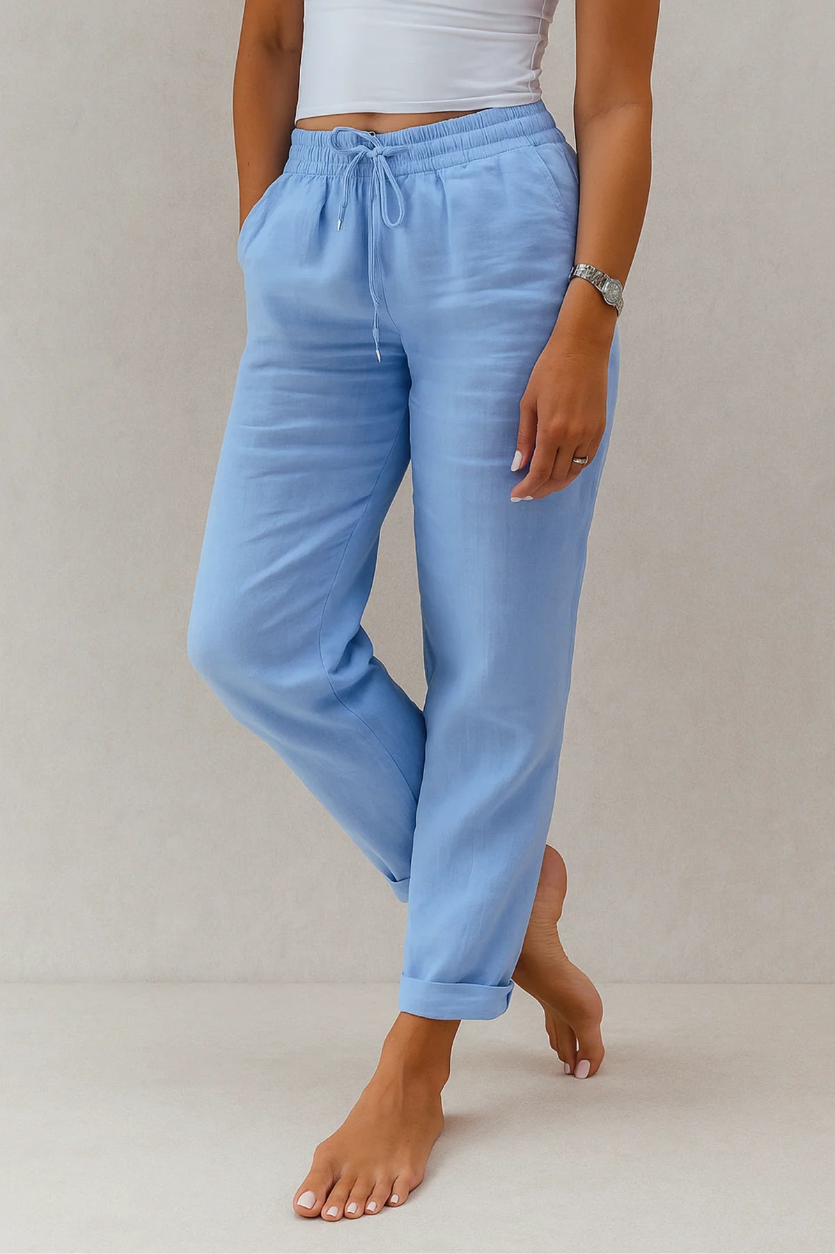 Sofia | Comfortable linen trousers