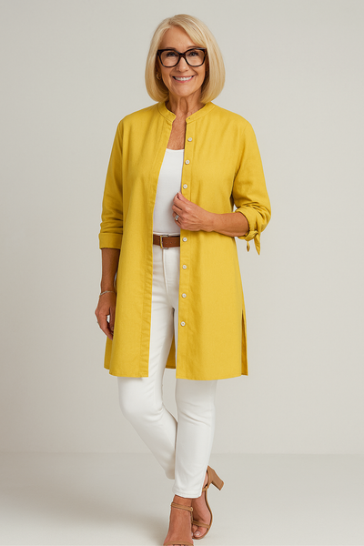 Sofia | Luxury blazer shirt