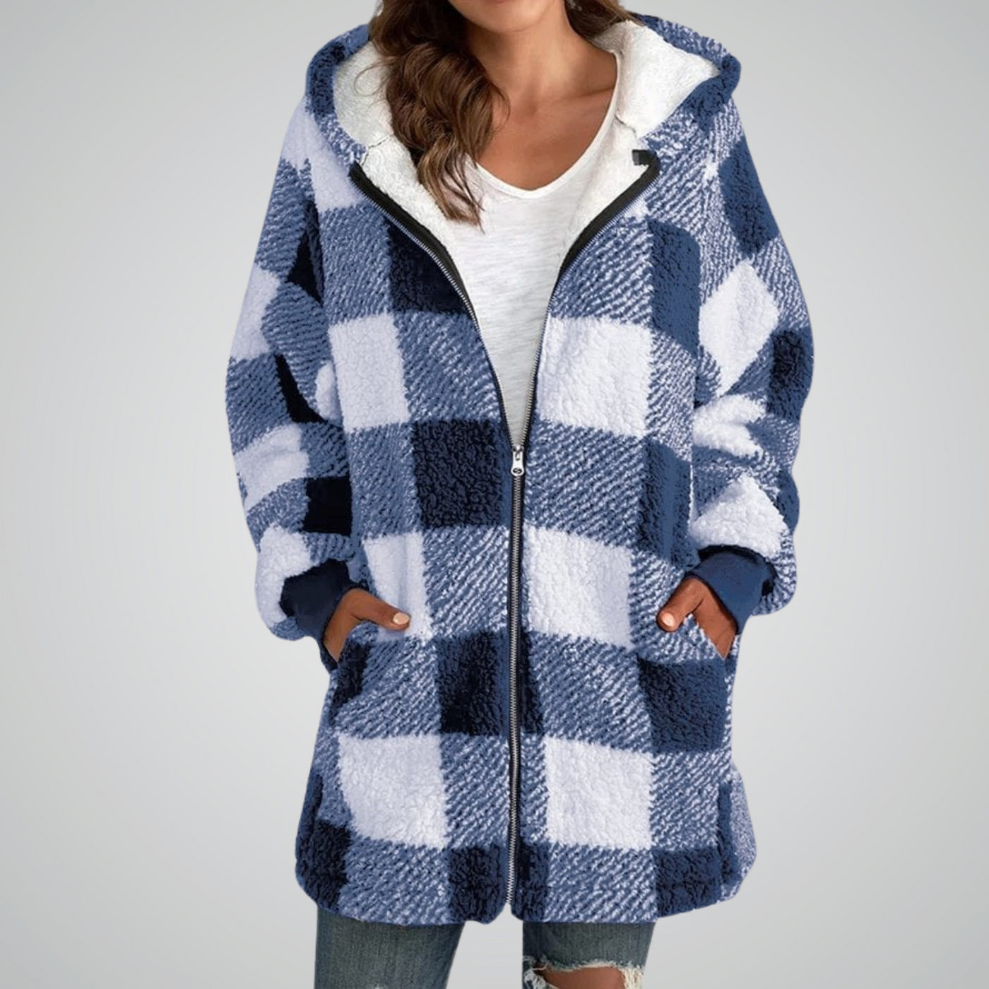 Sofia | Warm oversized fleece jacket