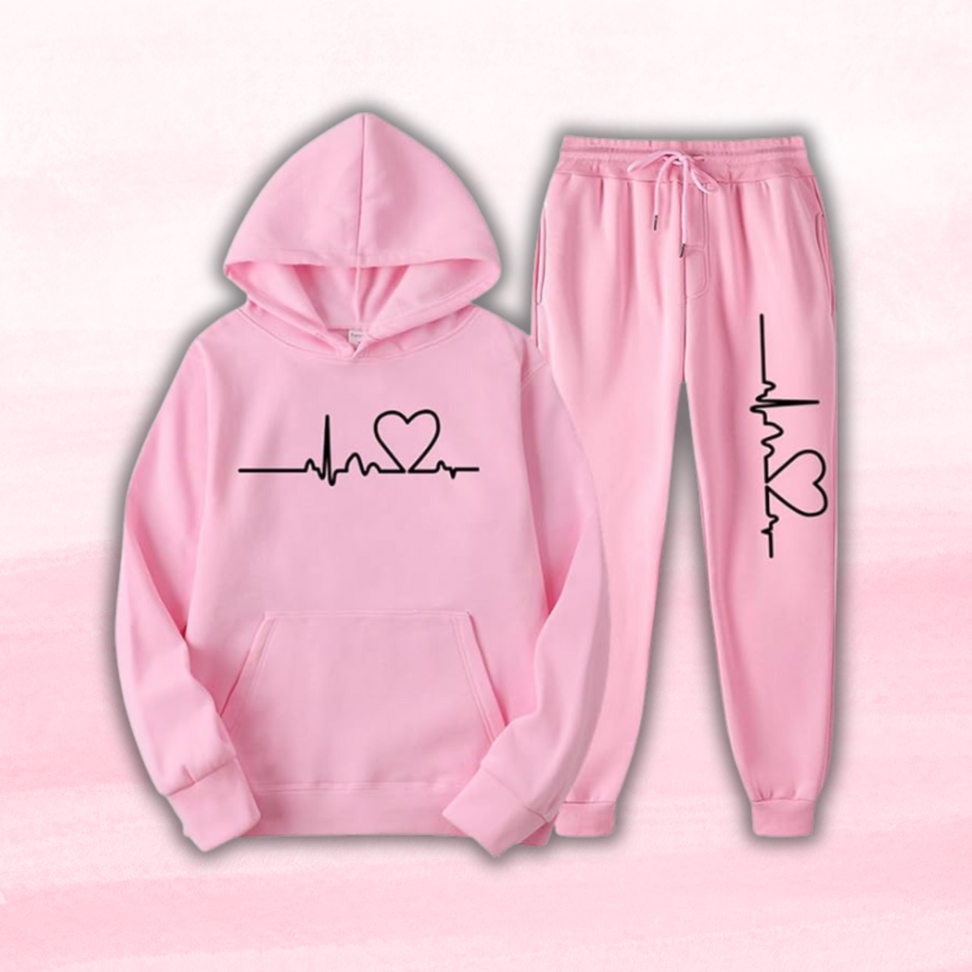 The Pink Heartbeat Lounge Set