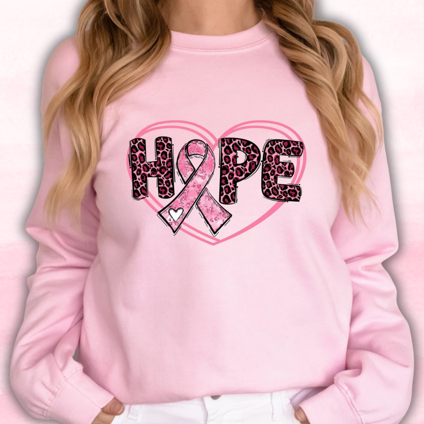 The Pink Hope Jumper
