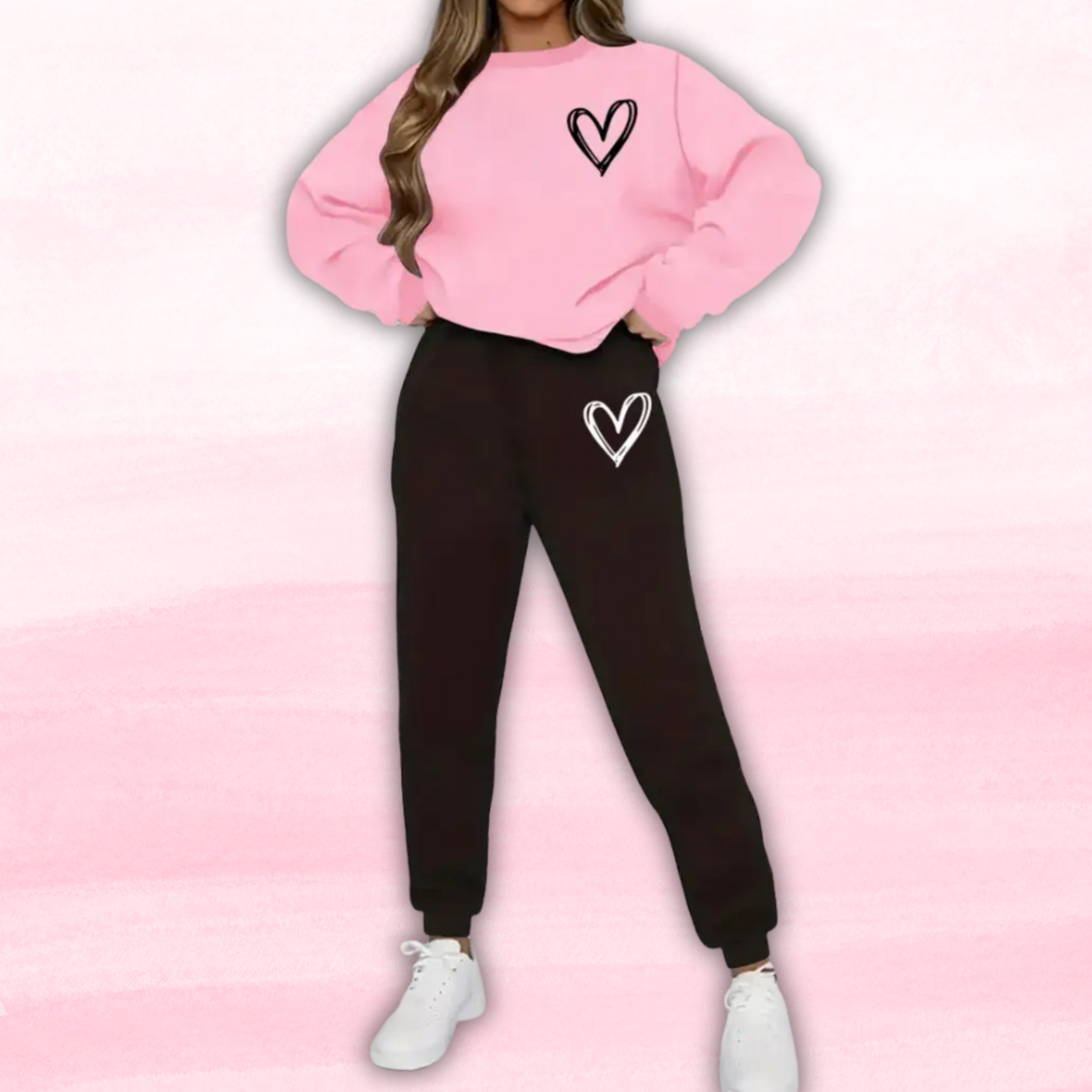 The Pink Heart Set