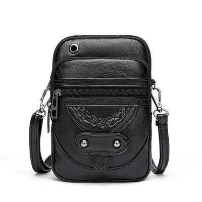 Sofia | Vintage-style leather crossbody bag
