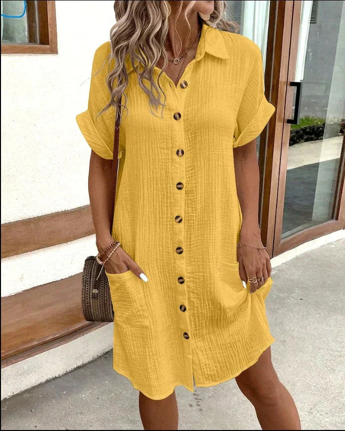 Sofia | Oversized polo dress
