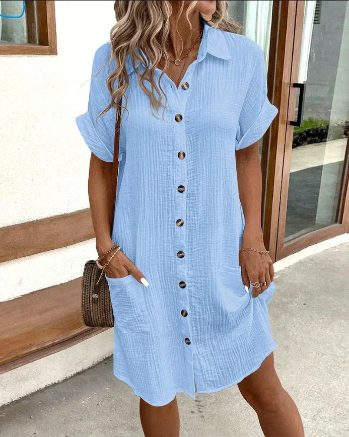 Sofia | Oversized polo dress