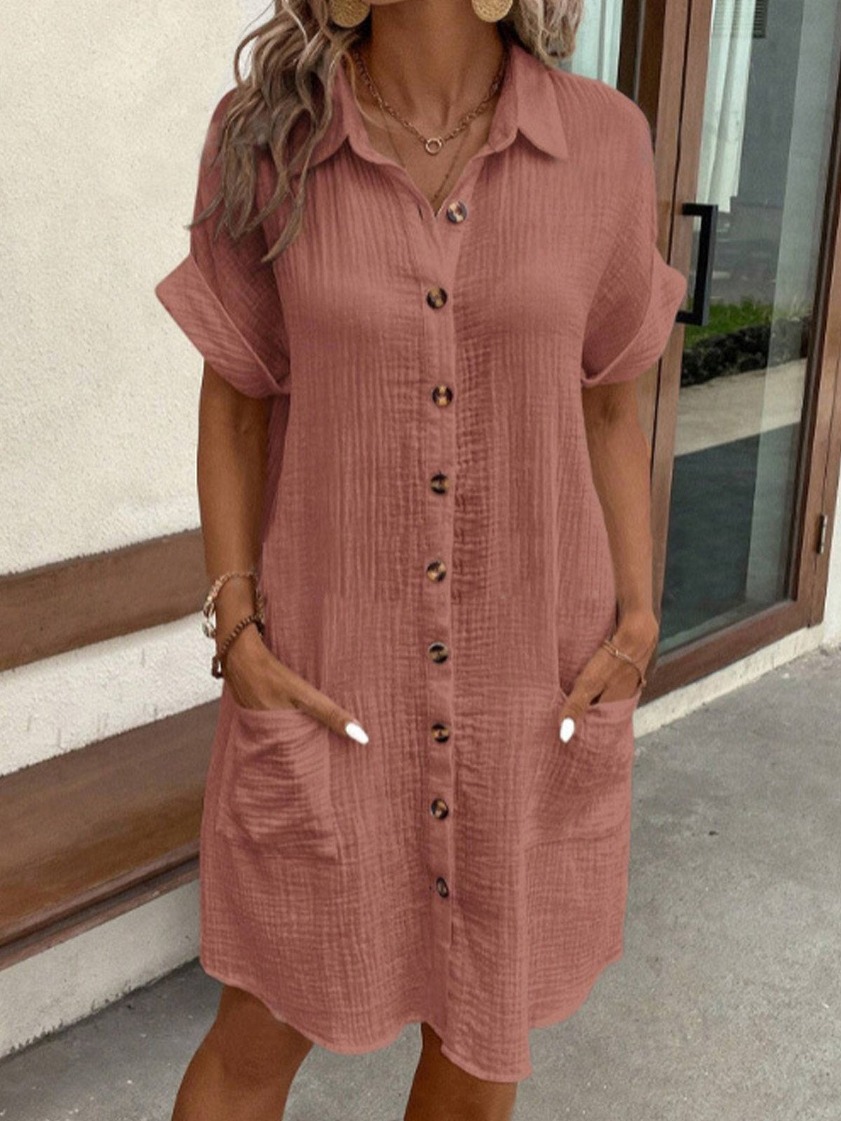 Sofia | Oversized polo dress
