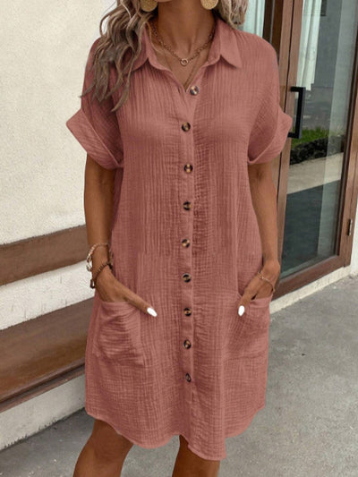Sofia | Oversized polo dress