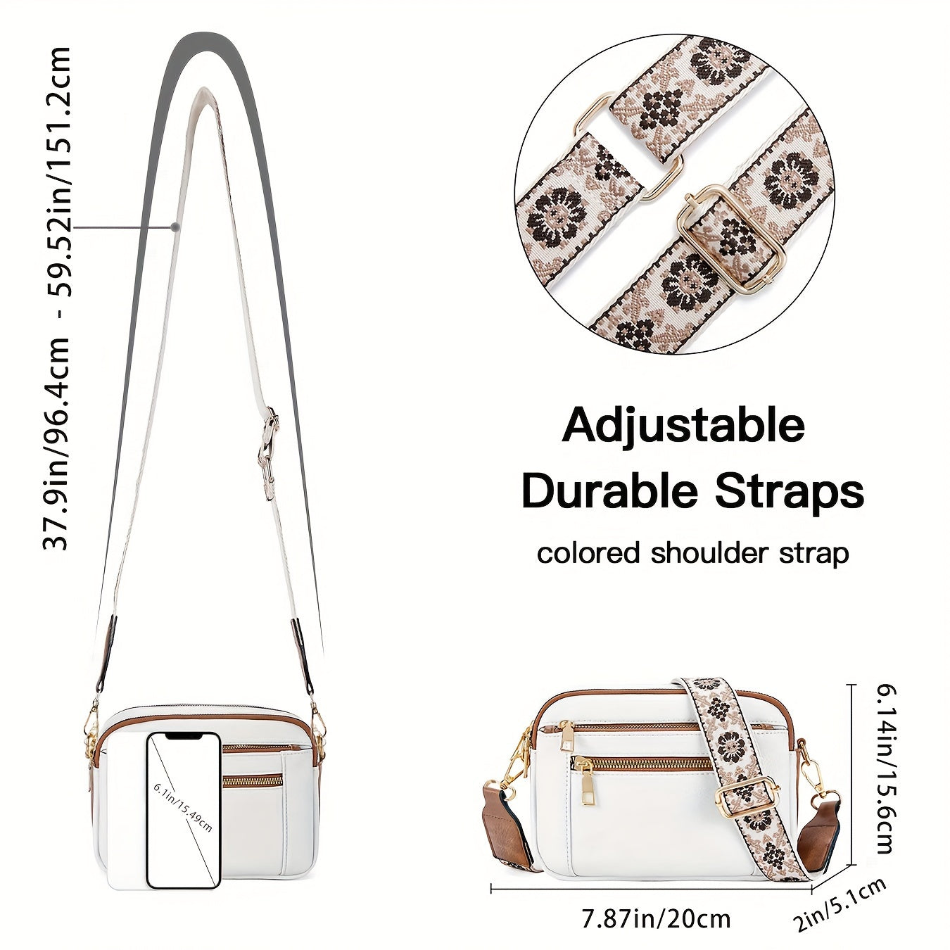 Sofia | Crossbody bag in vegan leather