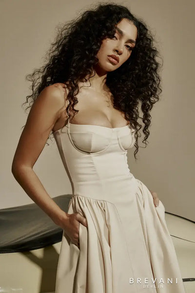 Sofia | Midi corset dress