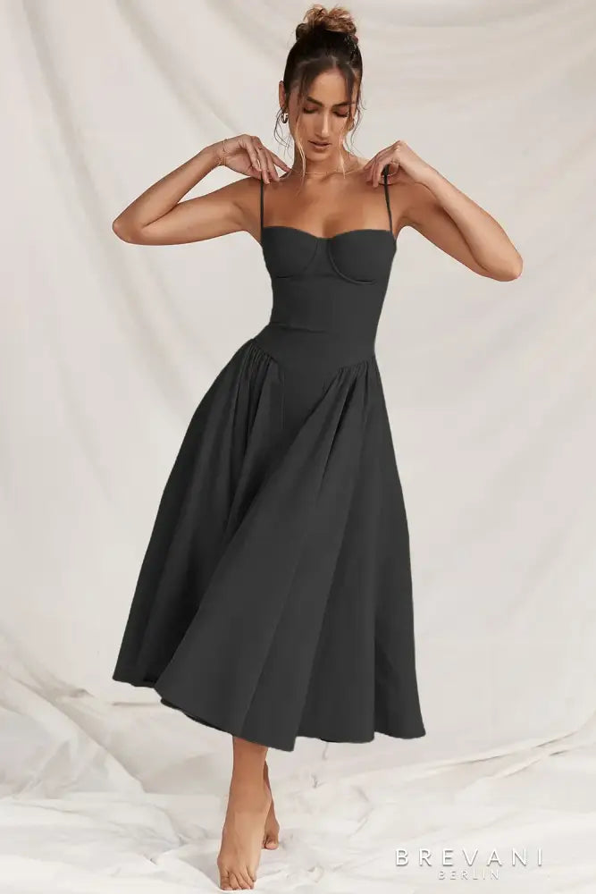 Sofia | Midi corset dress