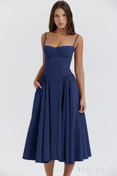 Sofia | Midi corset dress