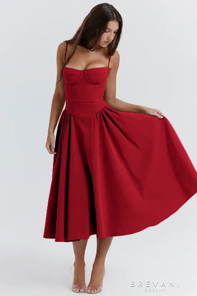 Sofia | Midi corset dress