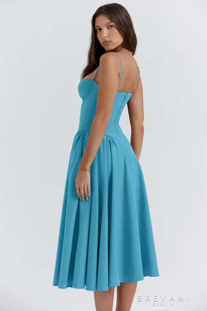 Sofia | Midi corset dress