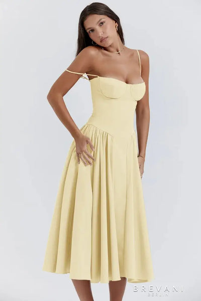 Sofia | Midi corset dress