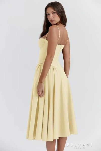 Sofia | Midi corset dress