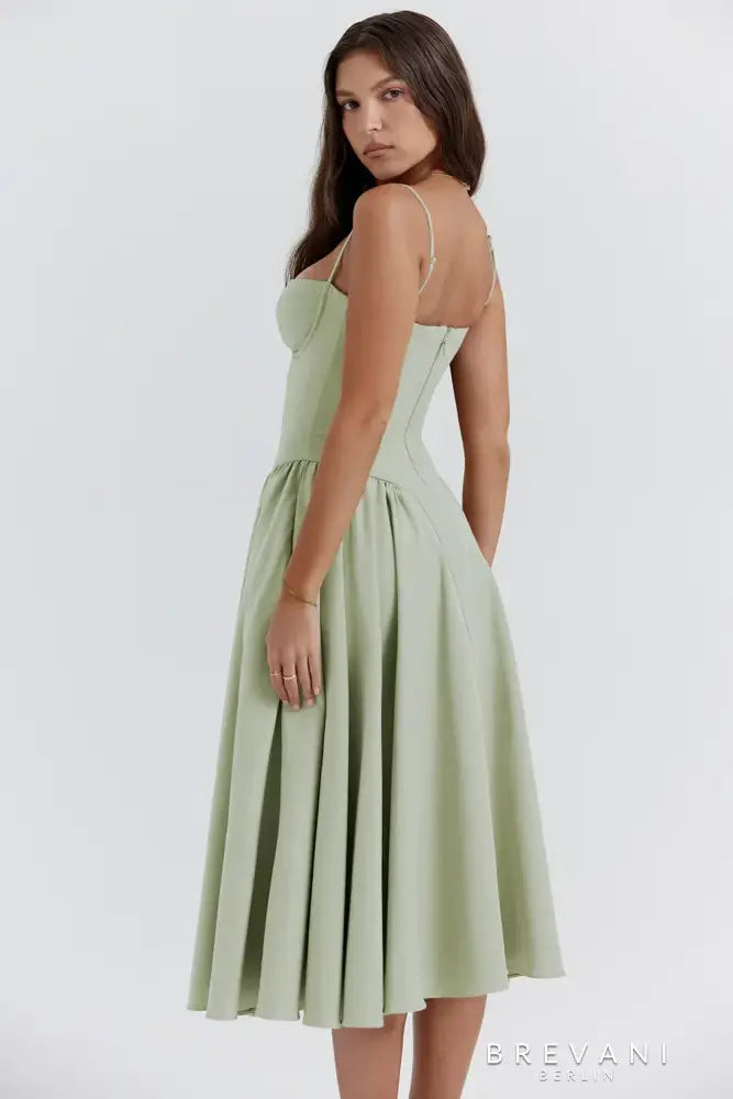 Sofia | Midi corset dress