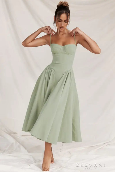 Sofia | Midi corset dress