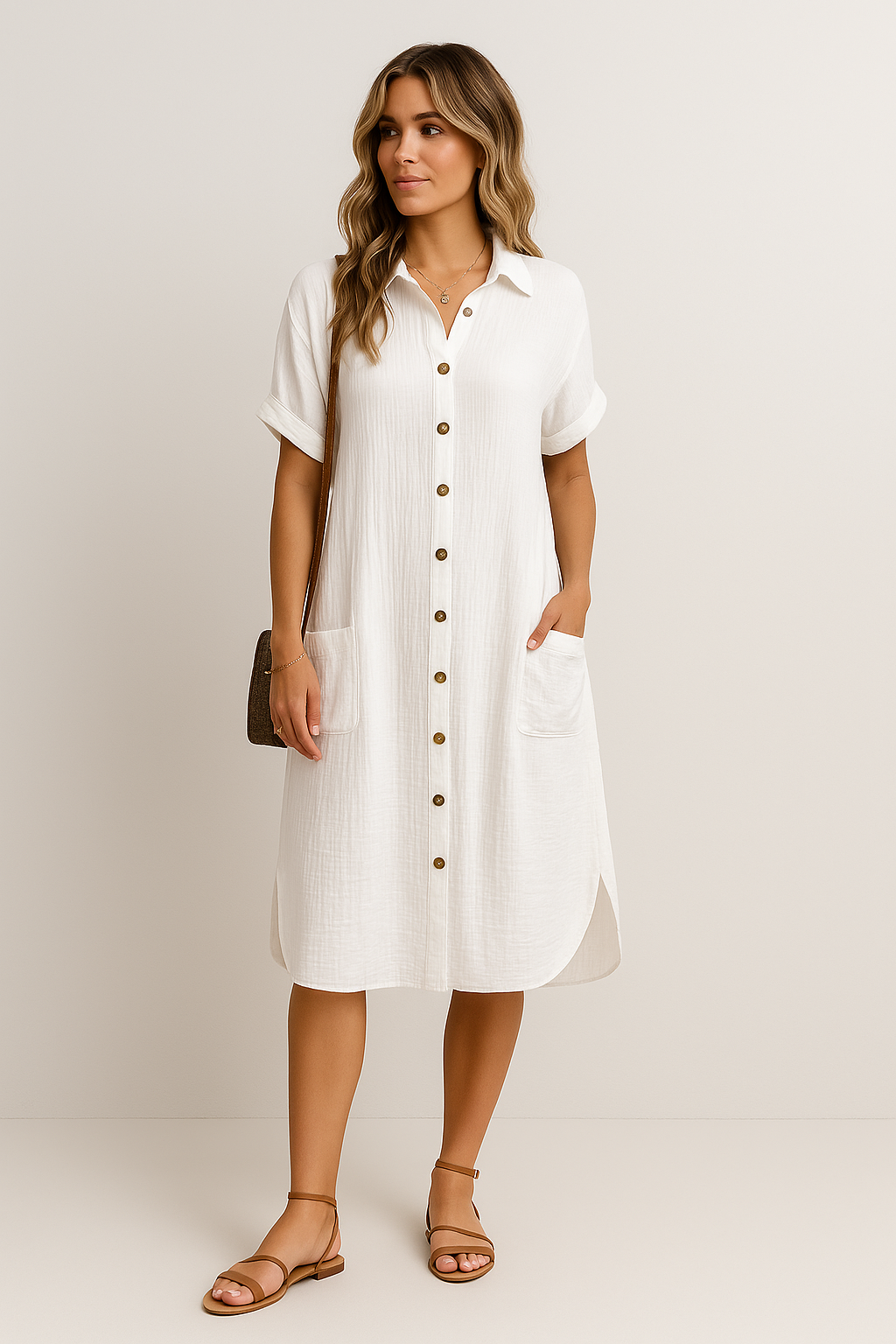 Sofia | Oversized polo dress