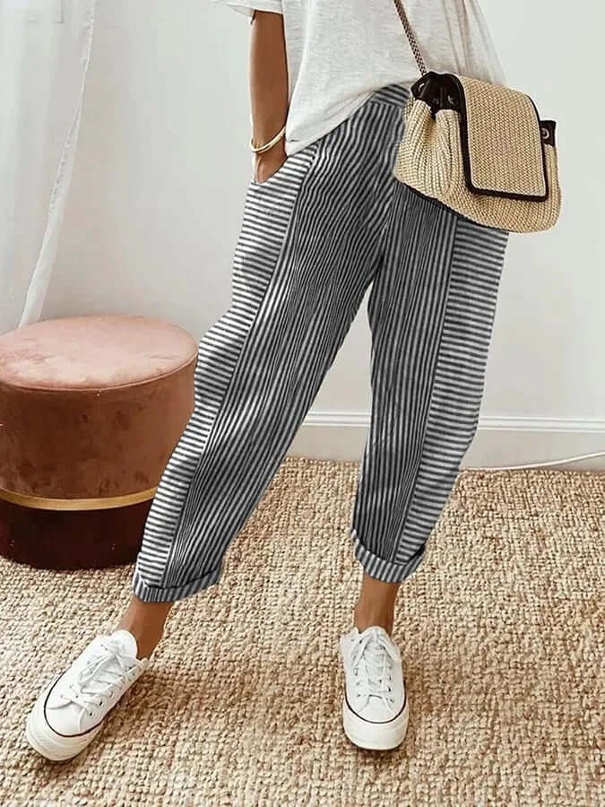 Sofia | Striped trousers
