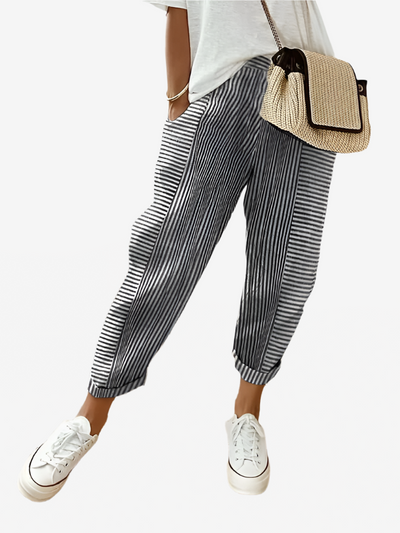 Sofia | Striped trousers