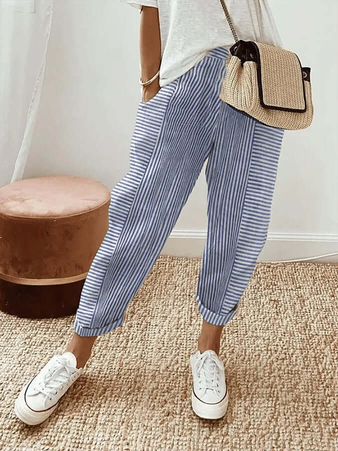 Sofia | Striped trousers