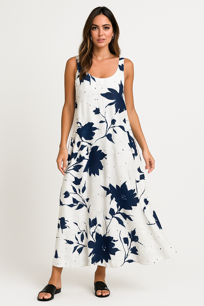 Sofia | Flowing floral dress
