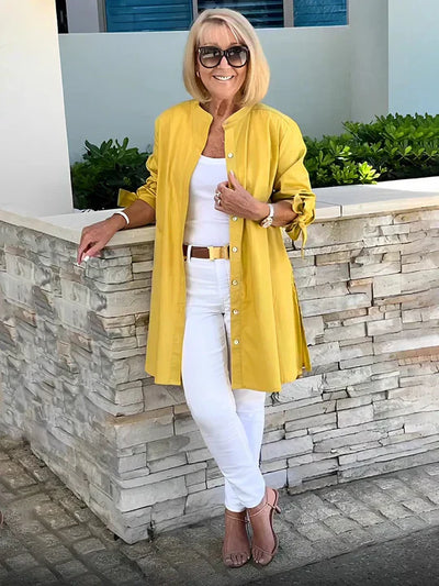 Sofia | Luxury blazer shirt
