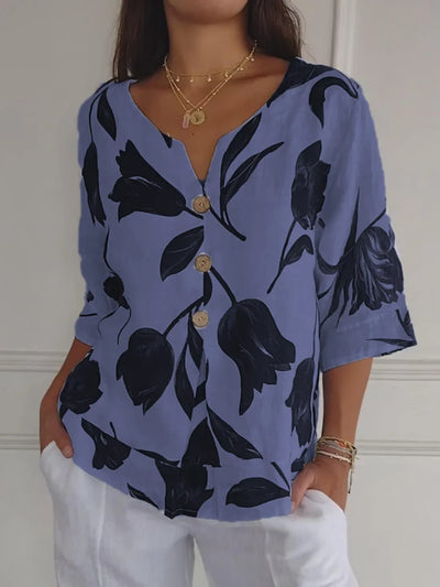 Sofia | Blouse with flowers