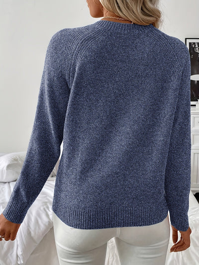 Sofia | Elegant Knitted Sweater with Pearl Details