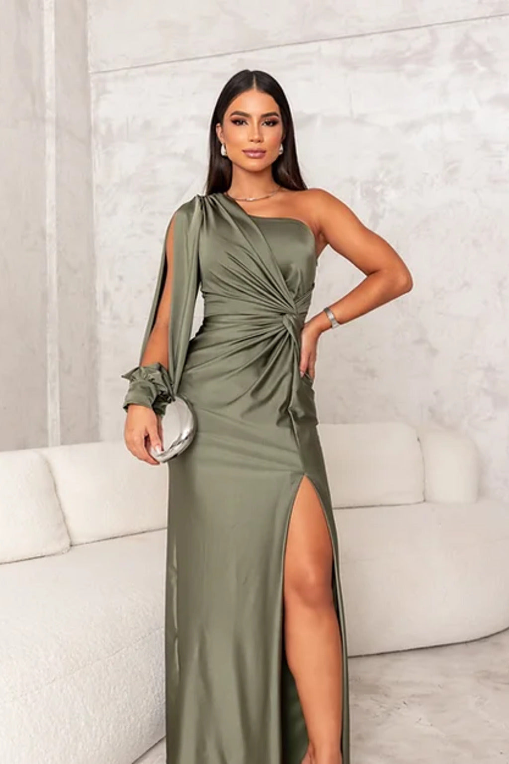 Sofia | Satin dress