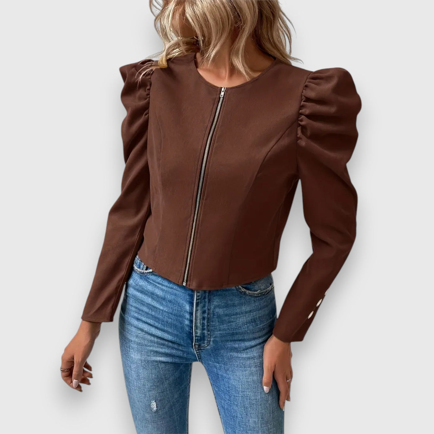 Sofia | Puff-sleeved jacket
