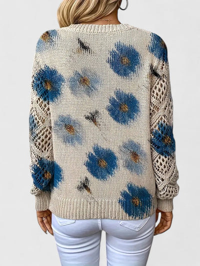 Sofia | Elegant Sweater with Floral Pattern