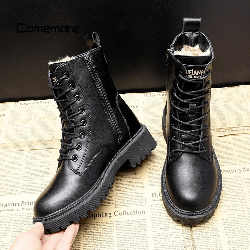 Sofia | Fur-lined leather boots