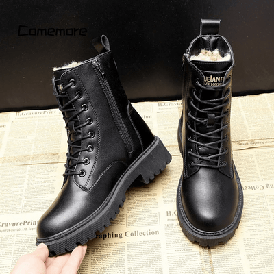 Sofia | Fur-lined leather boots