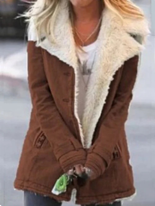 Sofia | Warm wool-lined coat