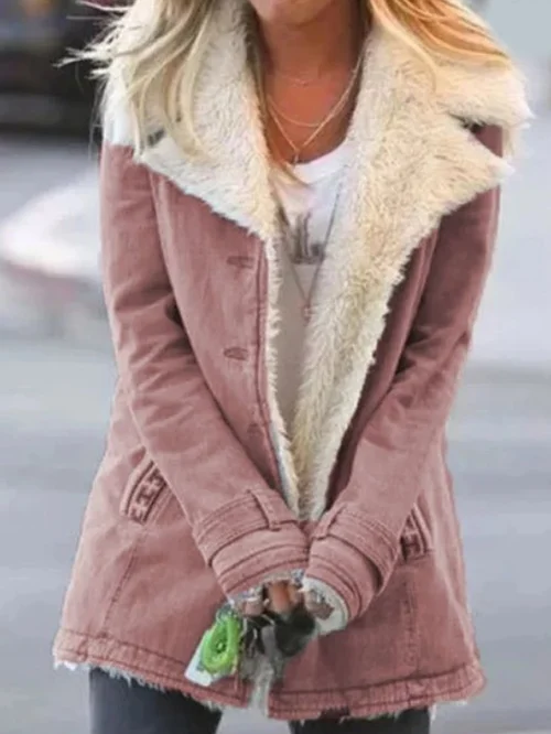 Sofia | Warm wool-lined coat
