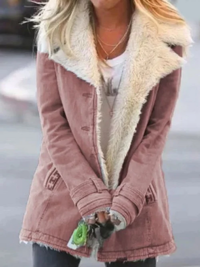 Sofia | Warm wool-lined coat