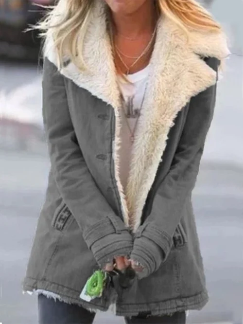 Sofia | Warm wool-lined coat