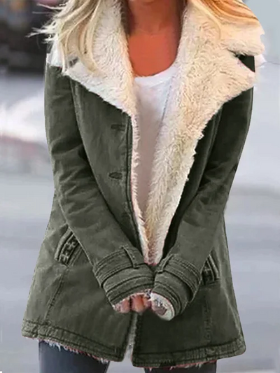 Sofia | Warm wool-lined coat
