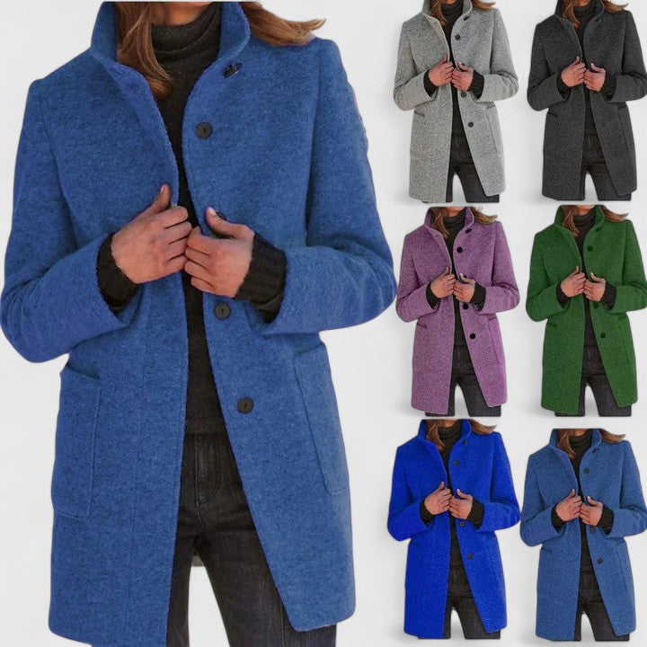 Sofia | Classic Wool Blend Coat